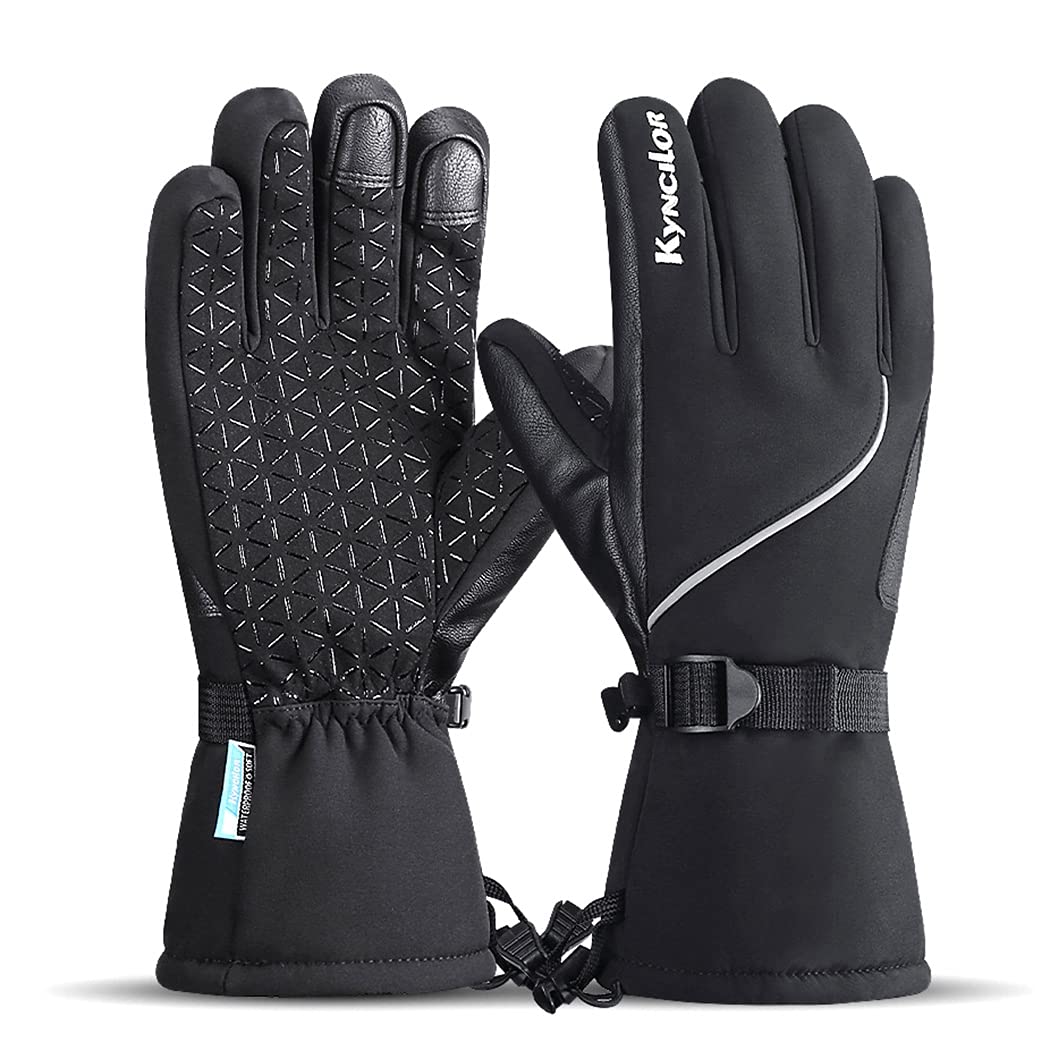 Winter Gloves Windproof Waterproof Full Finger Lightweight Protective Warm Workout Gloves Hiking Thermal Running-image-2