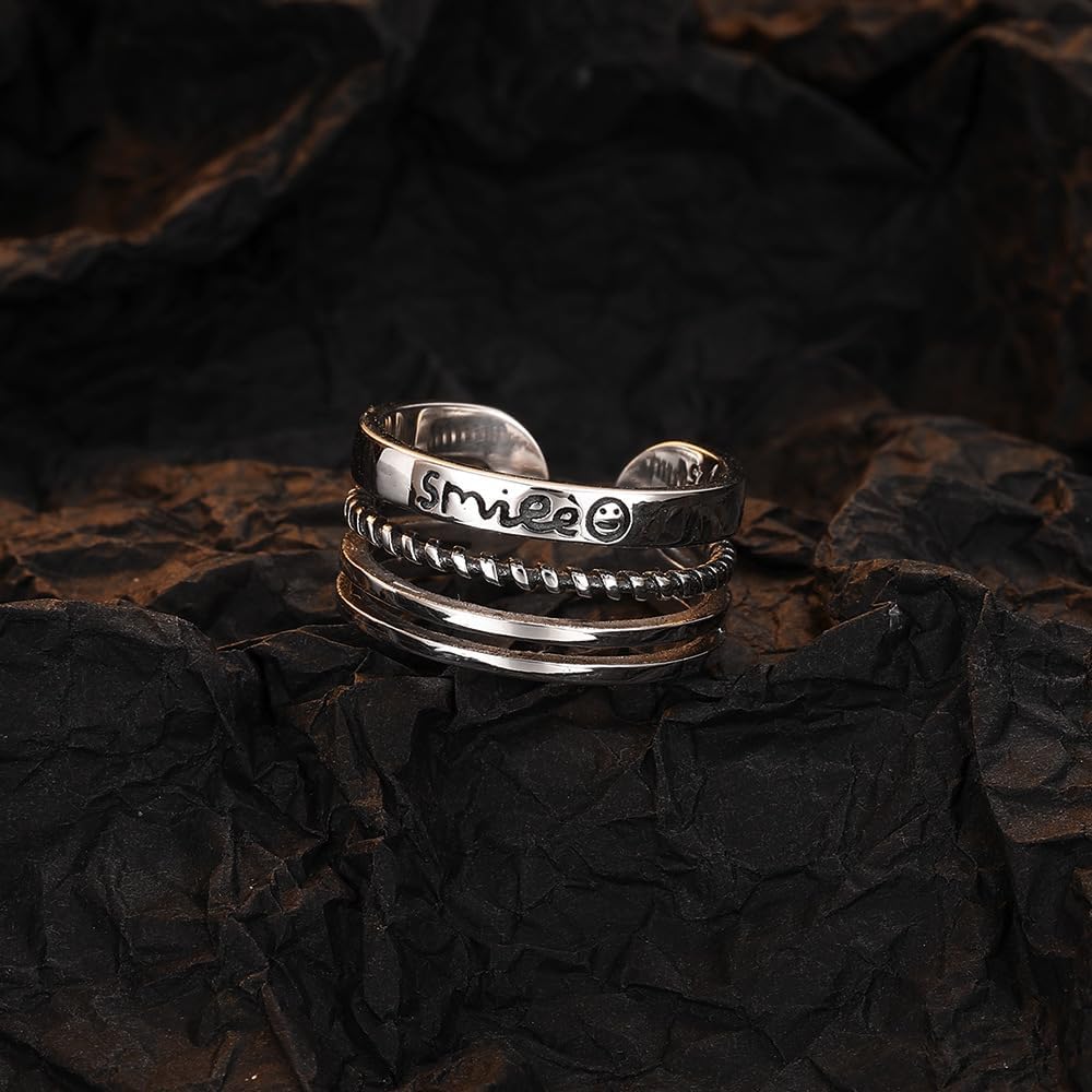 NONNYL Ring for Women Jewelry rings Gifts S925 Sterling Silver Ring Gifts for Wife Mom Girlfriend, Anniversary Birthday Fine Jewelry Gifts for Her NO11644