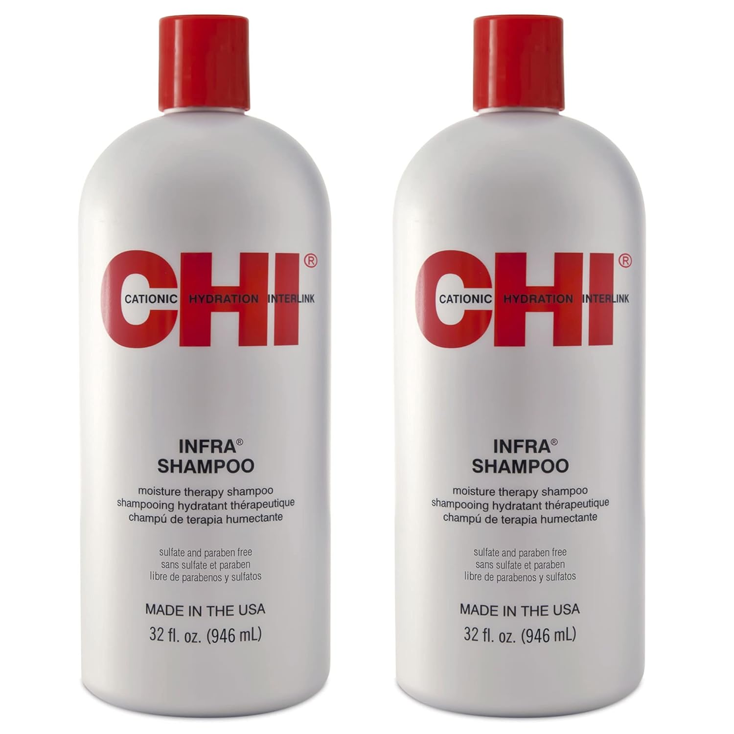 CHI Infra Shampoo 32oz 2pk, 64 fluid_ounces