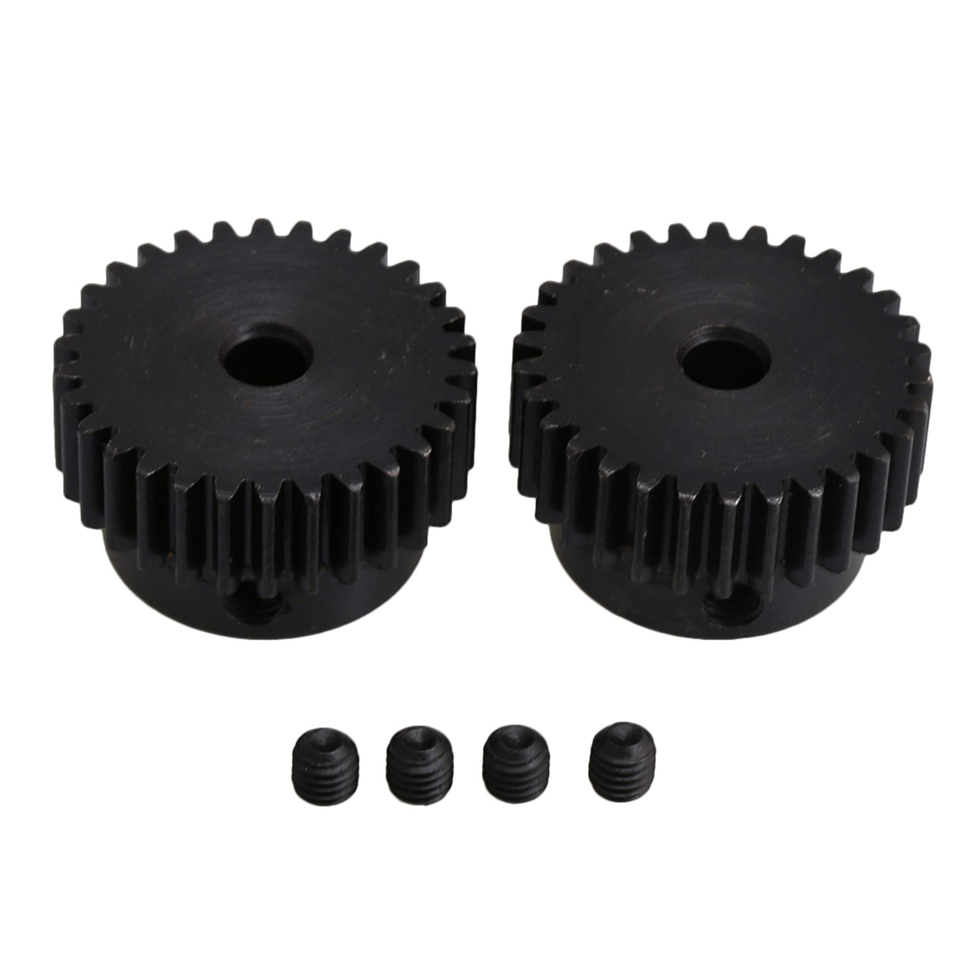 30 Motor Metal Gear Wheel 6mm Hole Diameter Modulus 1 Steel Gear Pack of 2