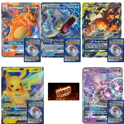 Buy 5 Pokemon Jumbo Cards Big Pokemon Cards Great for Pokemon Wall Decor Includes Jumbo