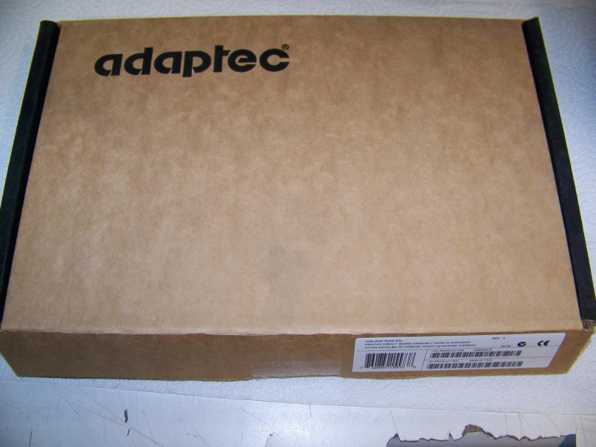 Adaptec 2260300-R 2045 RAID 4-Channel SATA/SAS 256MB LP PCI-Express 8 SGL Card