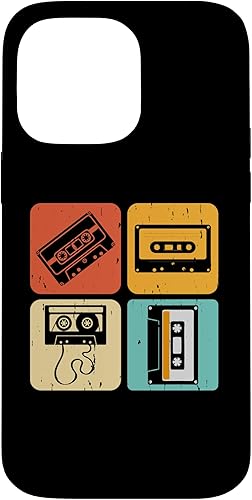 Miniatura 40 de Cassette Tape Music 70s 80s 90s Retro Playlist Case for iPhone 16 Pro Max