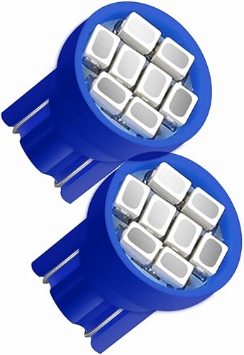 Miniatura 2 de DSSOOY Paquete de 10 bombillas LED T10 194 168 158 161 2825 para panel de instrumentos, calibre de panel de instrumentos, bombilla LED para tablero