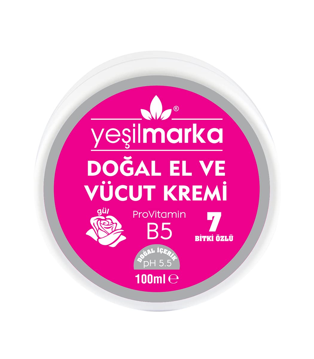 Yeşilmarka Doğal El ve Vücut Kremi - Gül