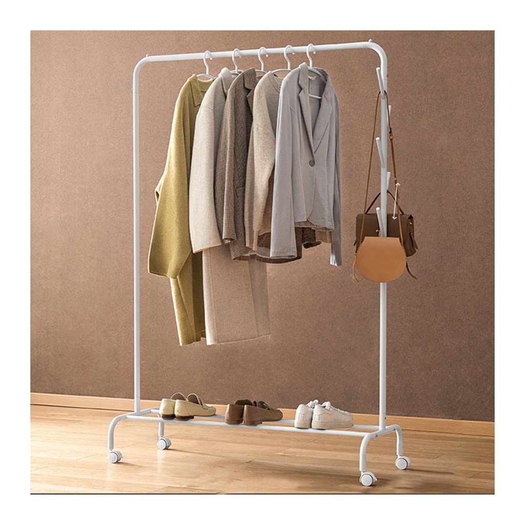 Clothes Rod Rack Shoe Bench Coat Stand Rack Hanger Garment Racks Coat Rack Assembled Hanger Vertical Storage Rack