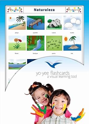Tarjetas de vocabulario - Naturaleza - Nature Flashcards in Spanish - Vocabulary Picture Cards for Language Learning
