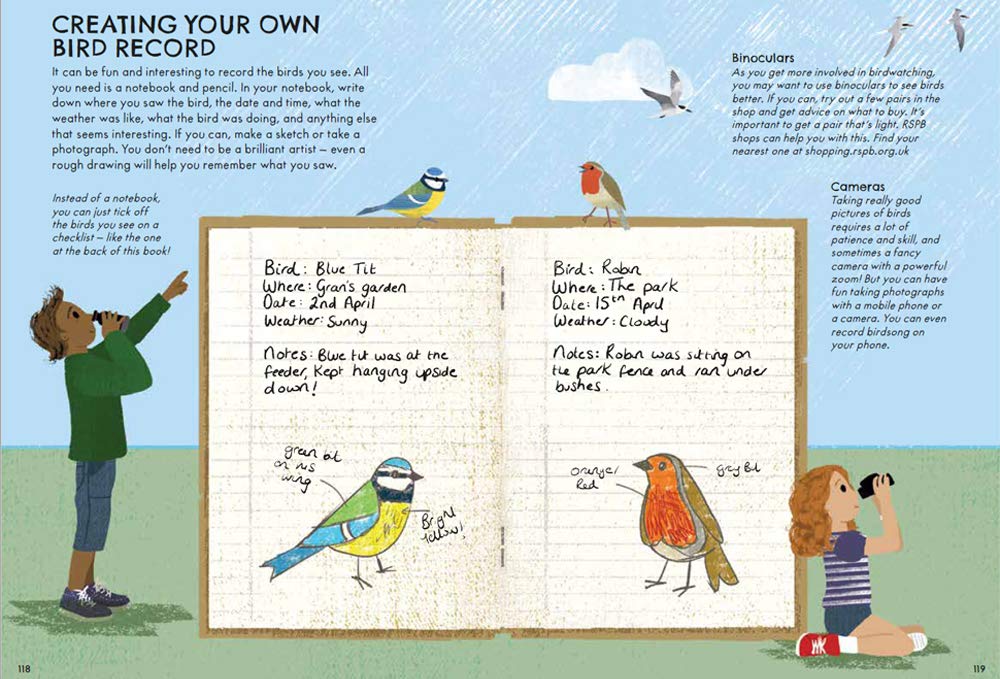 RSPB Nature Guide: Birds: A Big Garden Birdwatch Book