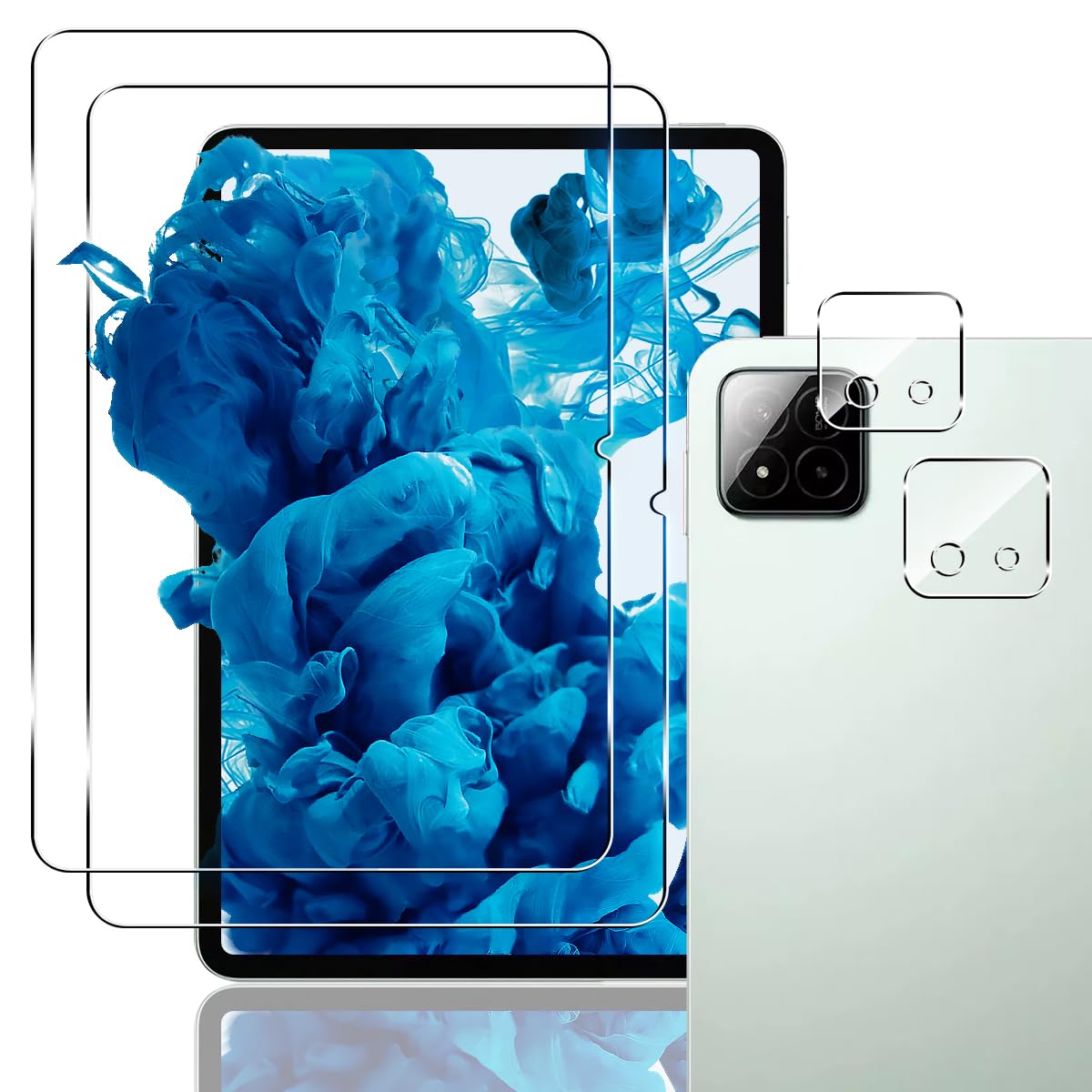 Amazon | 対応 Xiaomi Pad 7 / 7 Pro ガラスフィルム 2枚 + カメラ保護