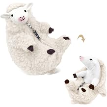 AGRIMONY Cute Shaved Sheep Toys - Kawaii Lamb Plushies Gifts - Fun Funny Mothers Day Easter Valentines Birthday Sheep Plush Gifts for Kids Women Mom Teenage Girls Boys Stuffed Animal Sheep Decor