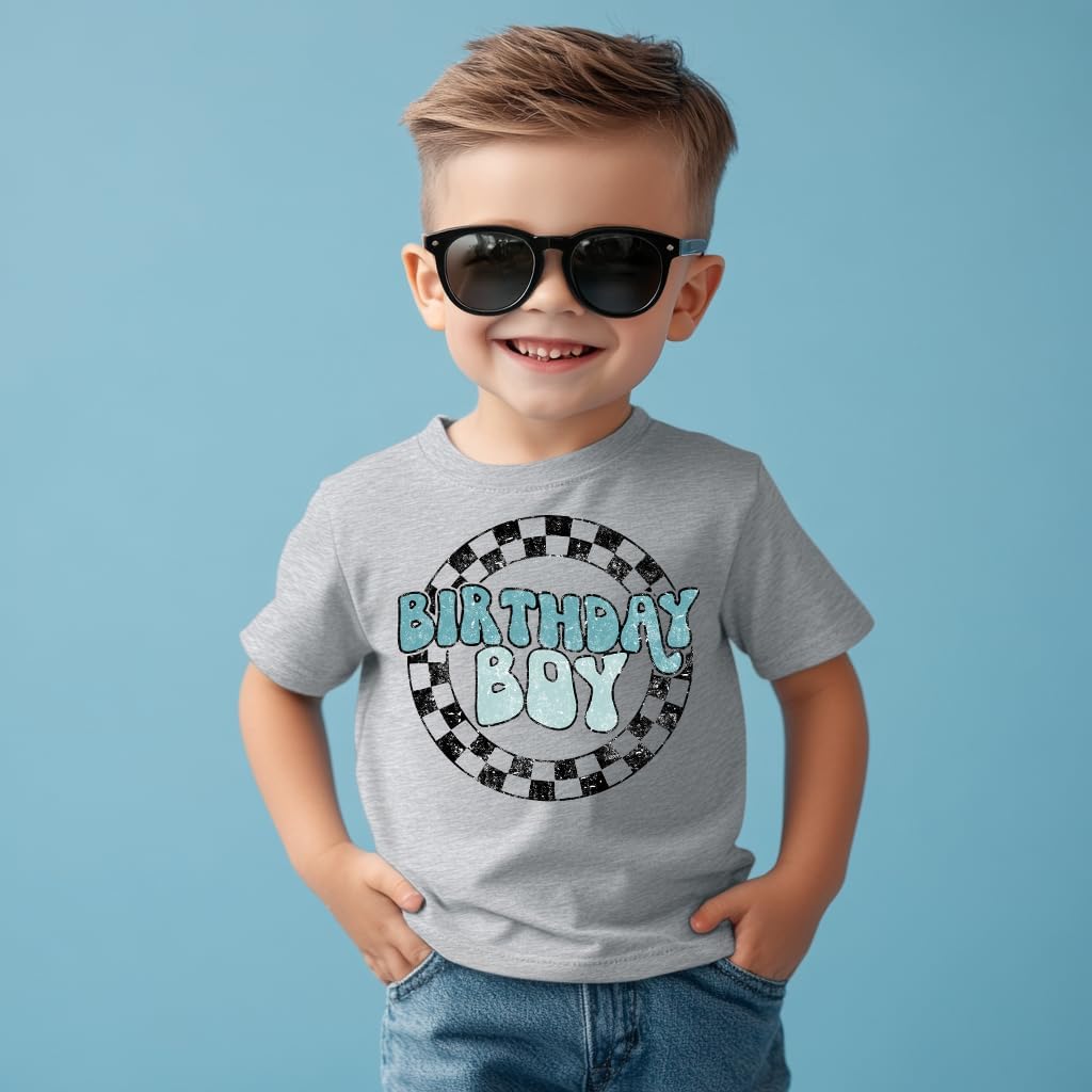 Birthday Boy Toddler T-Shirt, Happy Birthday Dude Shirt