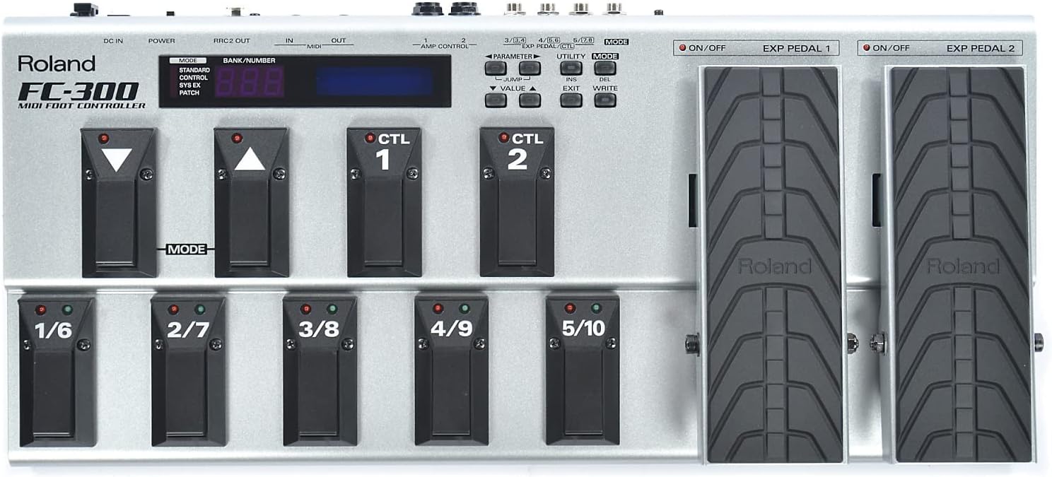Roland FC-300 Twin Expression MIDI Foot Controller (FC-300)
