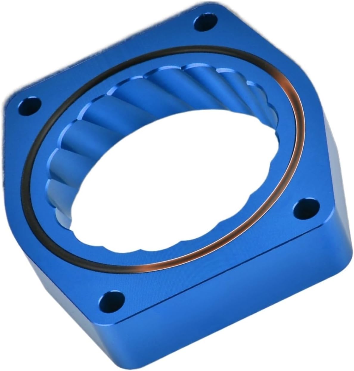 Engine Throttle Body Spacer,Compatible With Chevrolet Silverado Suburban,Compatible With Cadillac,Compatible With GMC Sierra 4.8L 5.3L 6.0L 6.2L 2007-2013(Red)