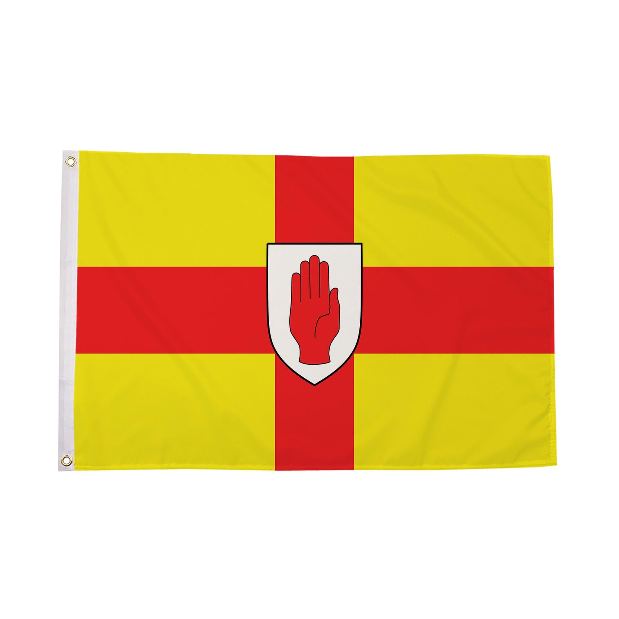 Flagtex Ulster Flag 8ft x 5ft Extra Large Flag 240cm x 150cm | Premium Woven Polyester with Brass Eyelets | Indoor Outdoor Garden Decoration Wall Hanging Display