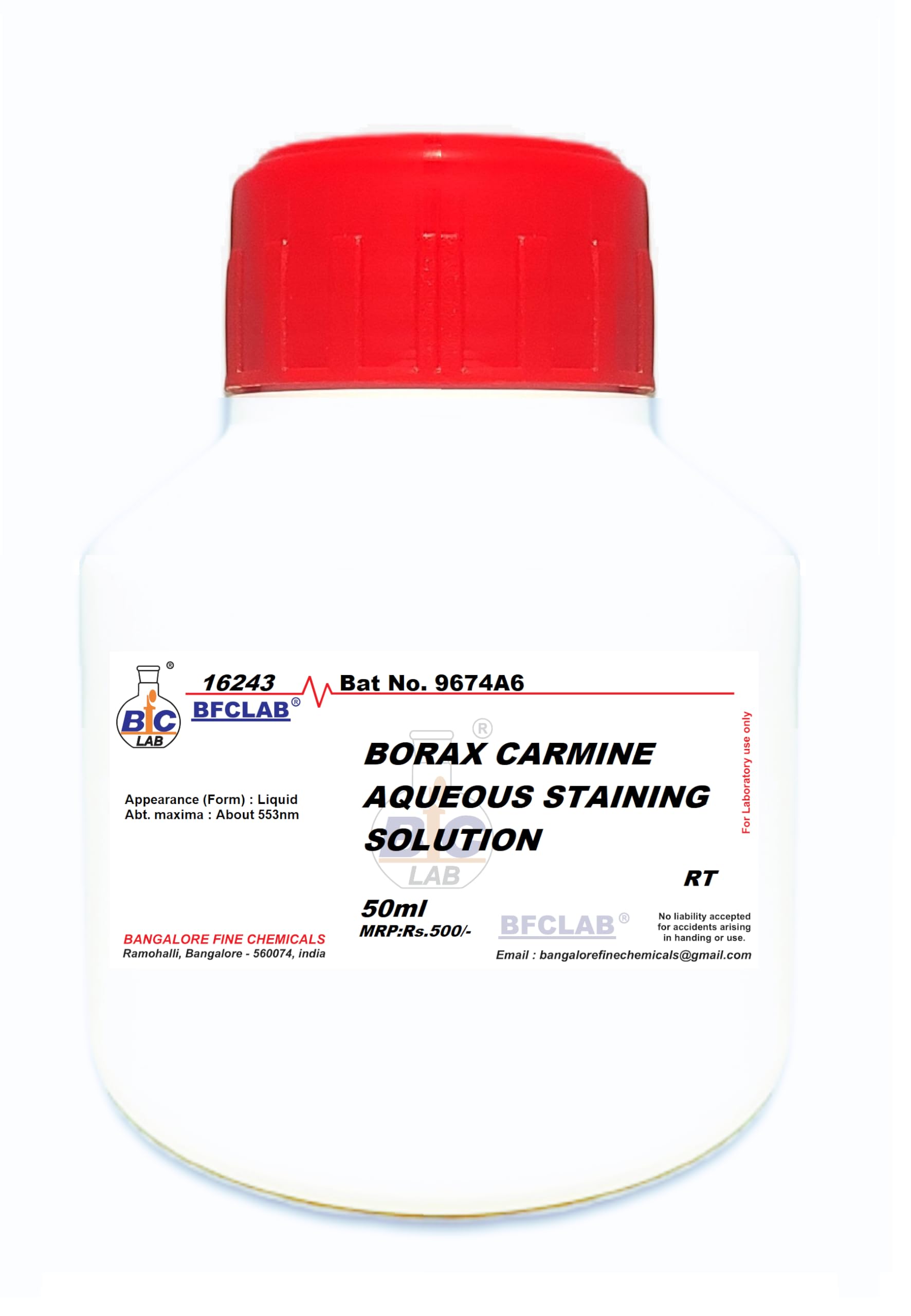 BORAX CARMINE AQUEOUS STAINING SOLUTION - 50ml-picture-11