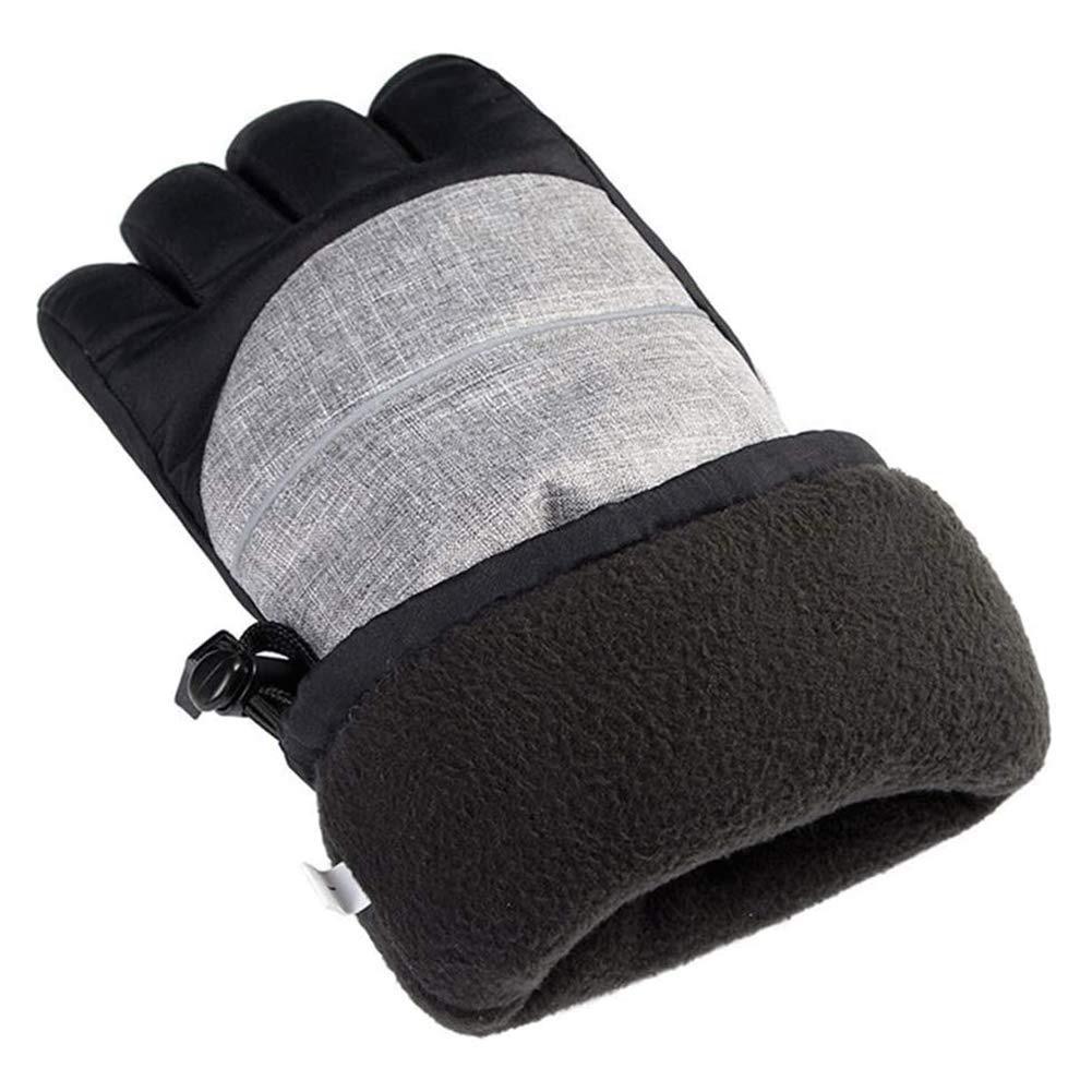 Guantes térmicos de Invierno para Unisex, Impermeables, con Pantalla táctil, Guantes cálidos con Temperatura de Calentamiento Ajustable de 3 Niveles para Todo Tipo de Actividades a
