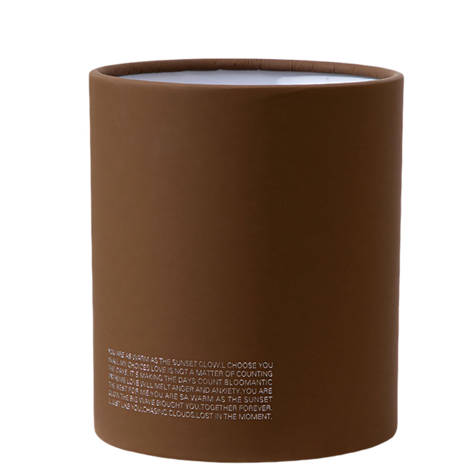 carotoe Lovely Round Flower Arrangement Bucket Gift Packaging Box Suitable for Wedding Party Supplies and Creative Projects Gift Packaging Box
