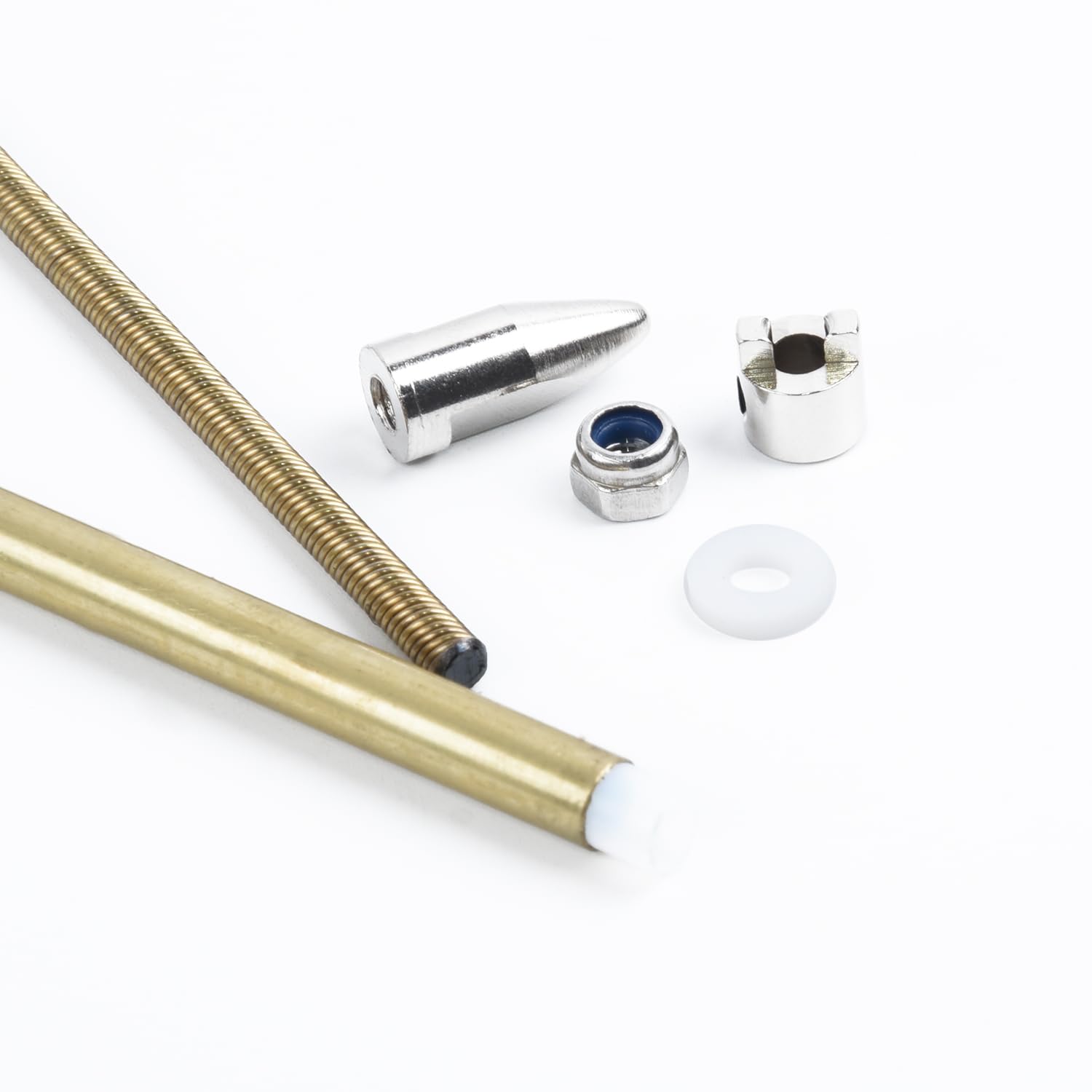 Kit de gouvernail de direction de bateau RC 4 mm 350 mm Flexible Drive Cable Shaft Strut Mount Holder Dual Water Pick Up Gouvernail Kit (350 mm