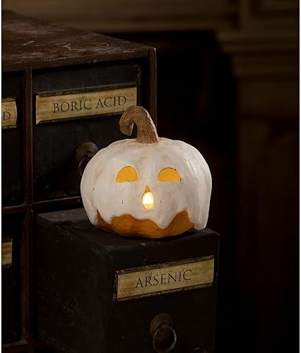 Bethany Lowe Diseños - Ghost Jack Luminary Squatty - TJ2328