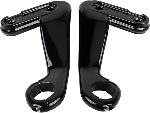 Miniatura 6 de Kit de montaje de soporte de soporte de carenado negro para Harley Road Glide Ultra FLTRUCustom FLTRX 2010-2013