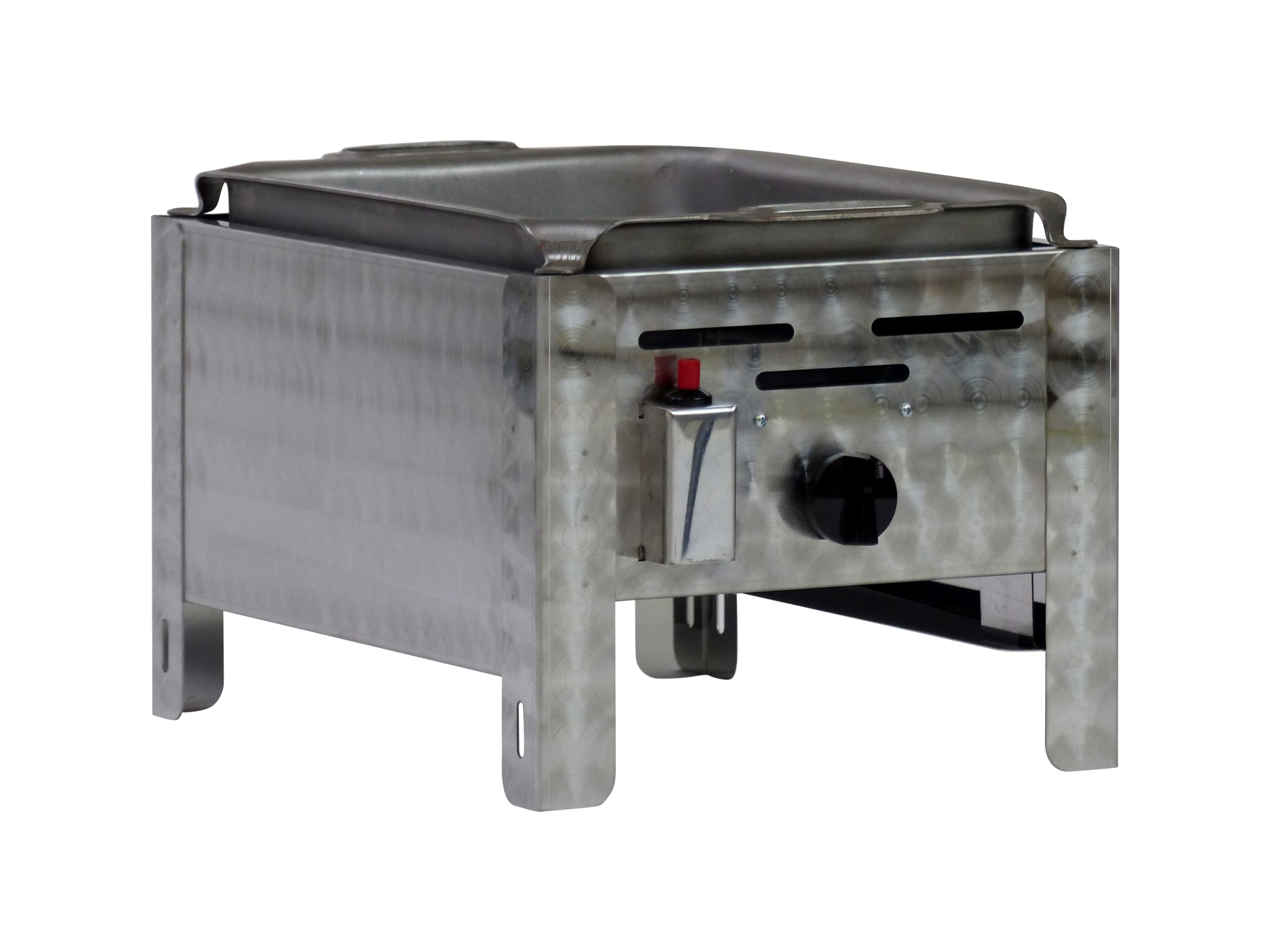 Gasgrill Gastrobräter 1-flammig mit Pfanne