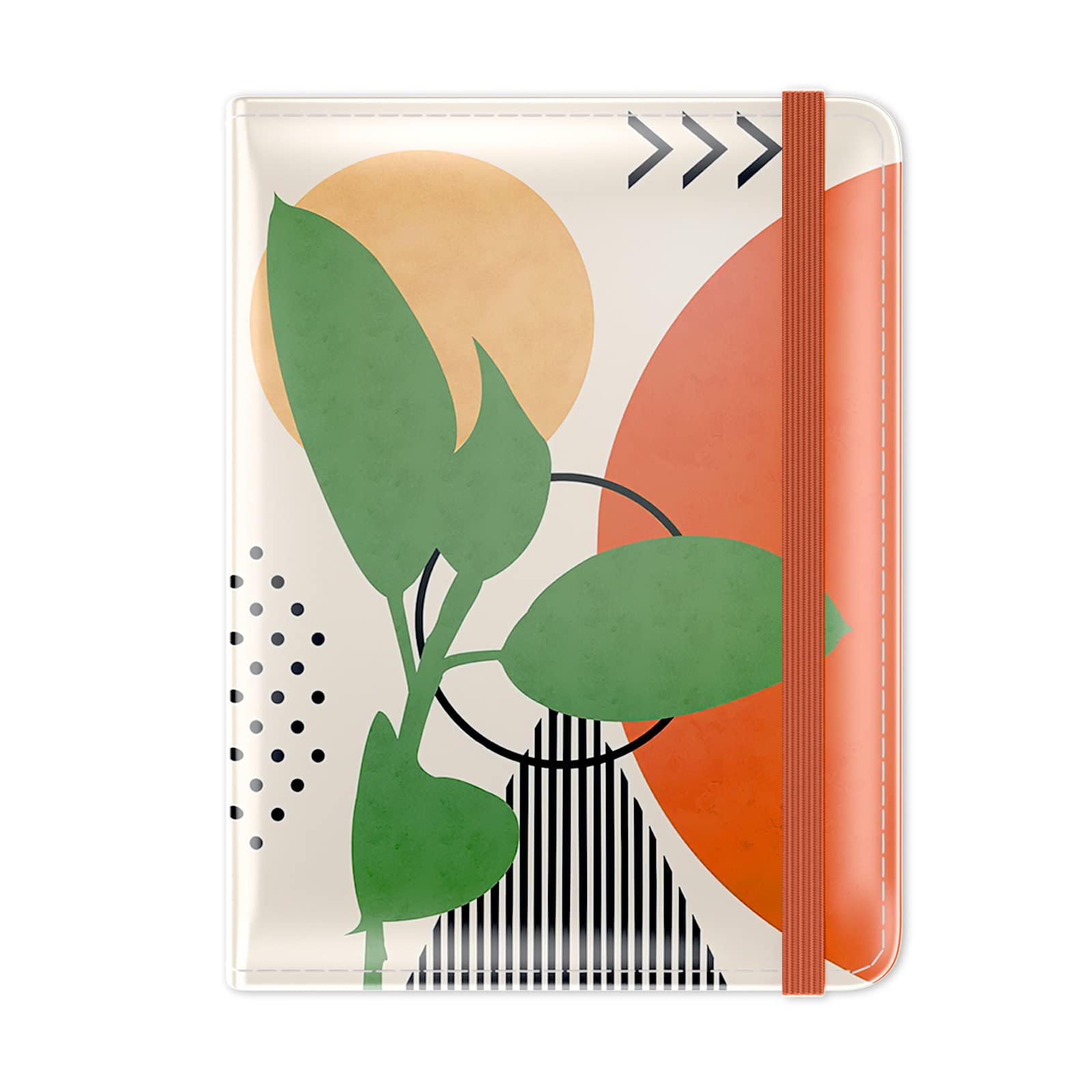 Passport Holder for Travel Essentials, Passport Wallet Cover Case for Travel Must Haves Accessories, Passport Book Holders for Women and Men, Tropical