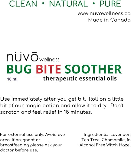 Miniatura 2 de Aceite esencial After Bite Roll On - Calmante y ayuda con la picazón - Fórmula sin picaduras para niños y adultos - Huele genial - Aceites