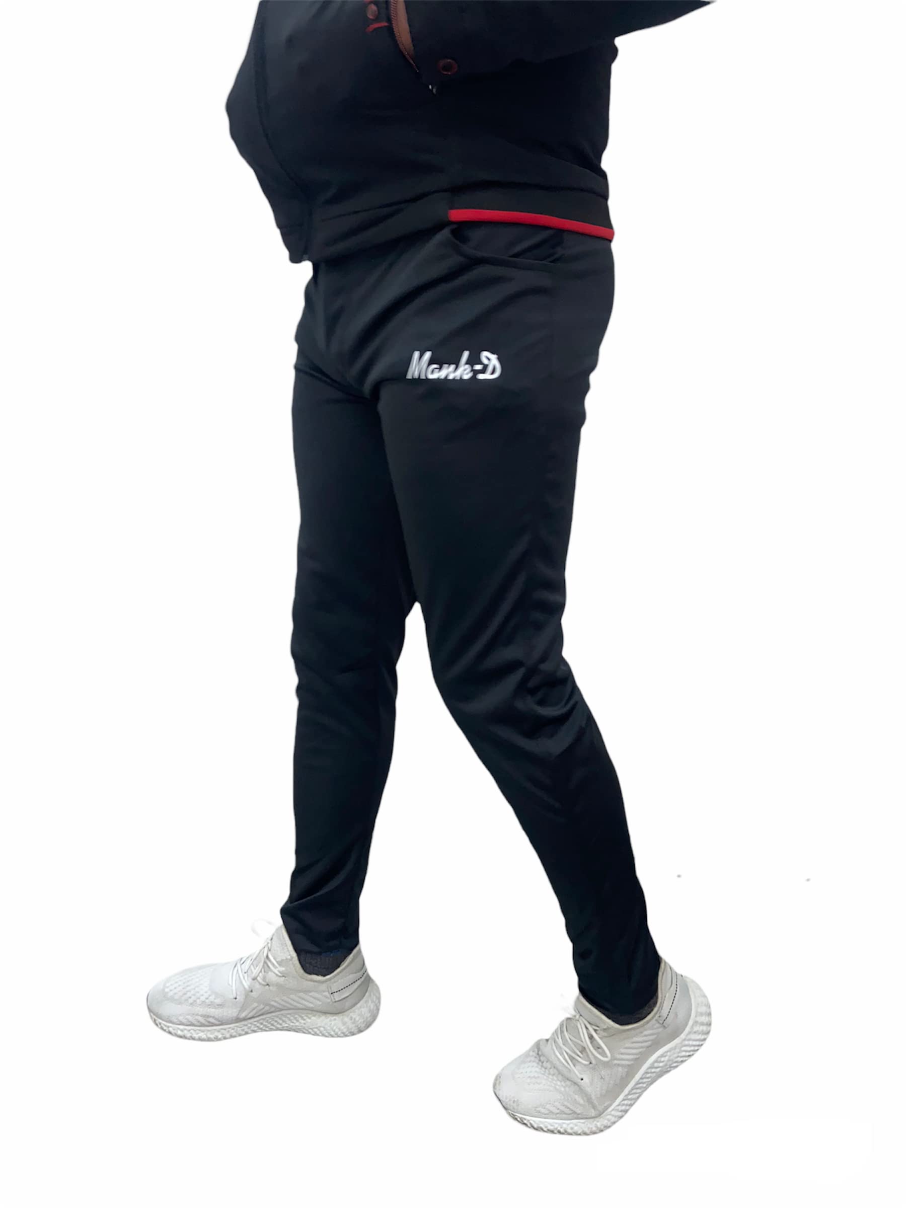 Mank-DSlim Fit Athletic Track Pants | Joggers Gym Pants for Men | Casual Running Workout Pants with Pockets