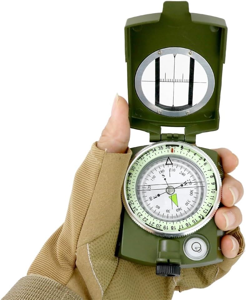 Outdoor Multifunctional Compass Needle High Precision Professional Camping Noctilucent Needle