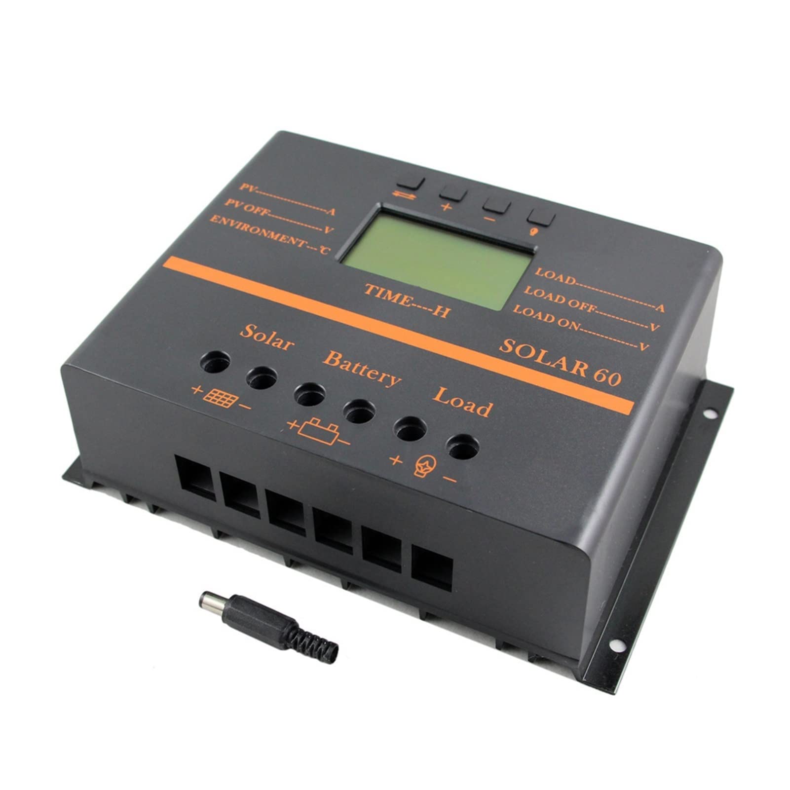 Kontroler ładowania słonecznego, Kontroler PWM 60A Ładowanie I Rozładowywanie Fotowoltaiki 12 V/24 V