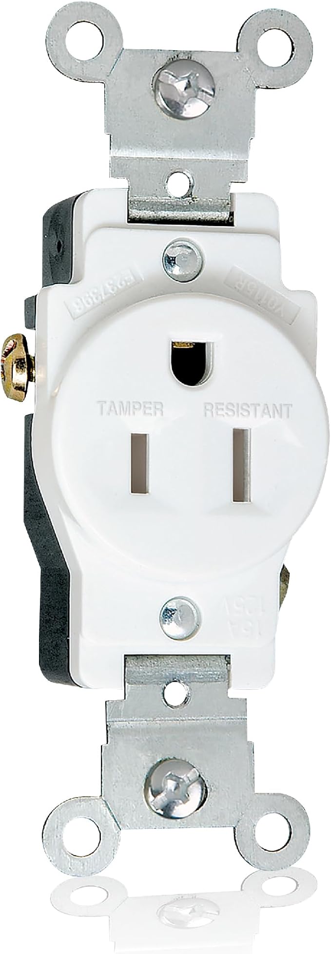 Faith 15A/125V Commercial-Grade 3-Prong Tamper-Resistant Single ...