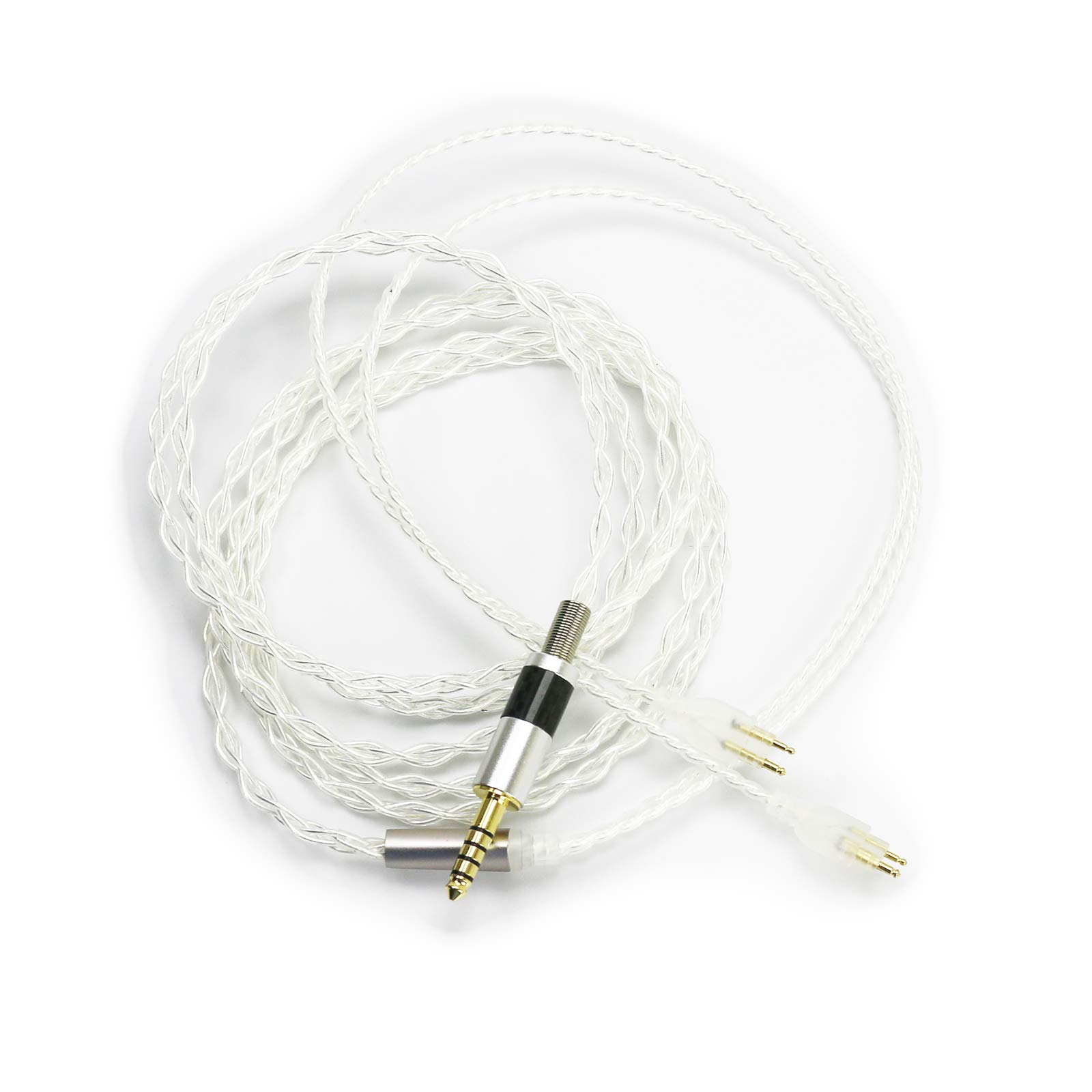 ABLET Balanced 4,4 mm HiFi Kabel kompatibel mit Sennheiser HD650, HD600, HD660S, Massdrop HD6XX Kopfhörer