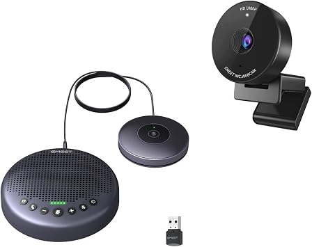 EMEET Luna Plus Kit Bluetooth USB Speakerphone + C950 Webcam