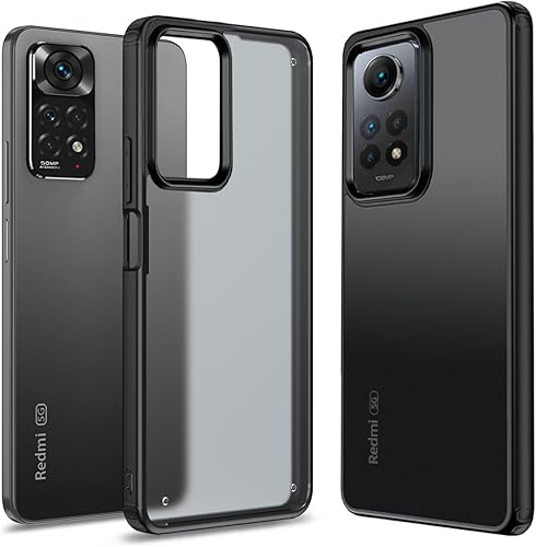 MingWei Redmi Note 12 Pro 4G Funda transparente de TPU suave absorción de impactos delgada y ligera a prueba de golpes, funda protectora híbrida