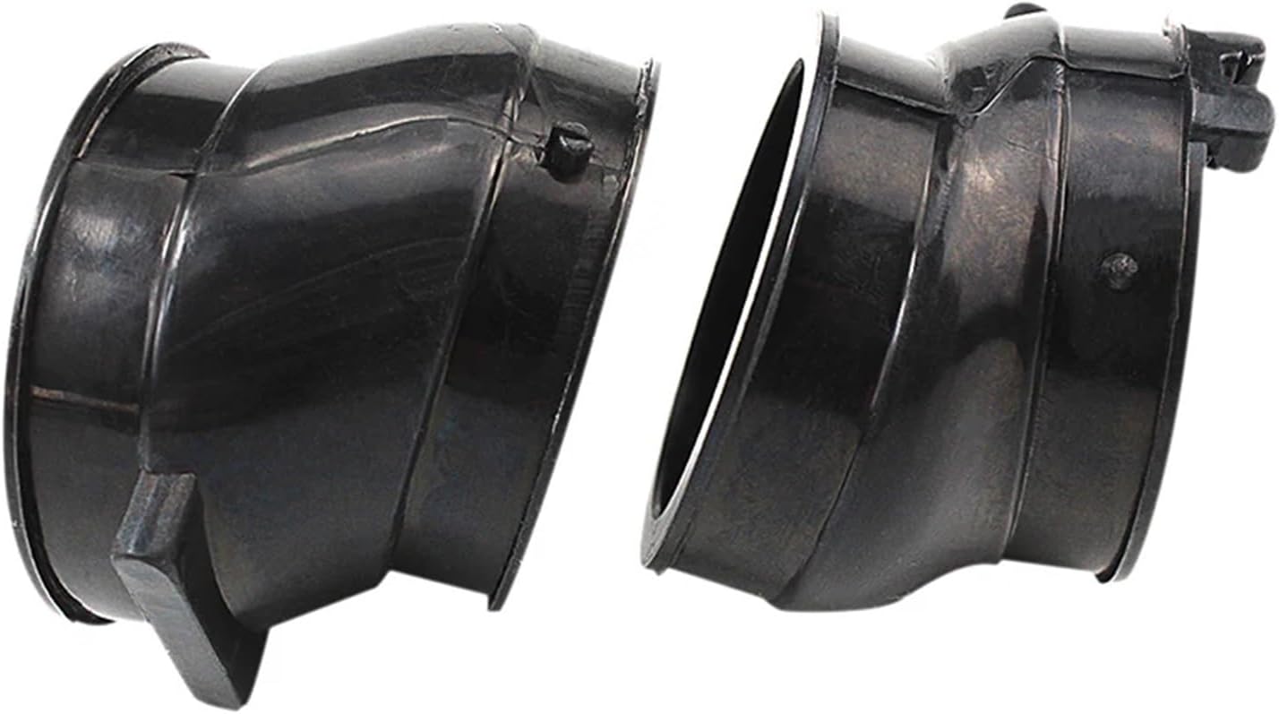 Motorcycle Carburetor Intake Manifold Pipe Adapter Fit For CB500 500 1994-2002 & CB500S 1998-2002 - HNBR Rubber, 2 Pack