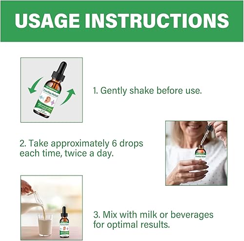 Vista 7 de Alivio de tinnitus para oídos zumbidos, tratamiento de tinnitus natural a base de hierbas de 2.0 fl oz, alivia el zumbido de las orejas y reduce