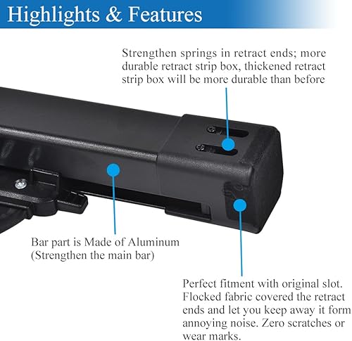 Miniatura 4 de Compatible con Hyundai Tucson 2025 2024 2023 2022 cubierta de seguridad de carga trasera pantalla de privacidad retráctil almacenamiento trasero