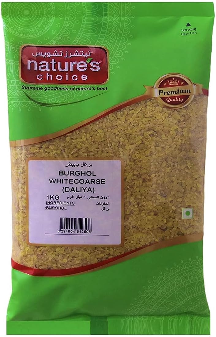Natures Choice Burghol Whitecoarse (Daliya) 1kg