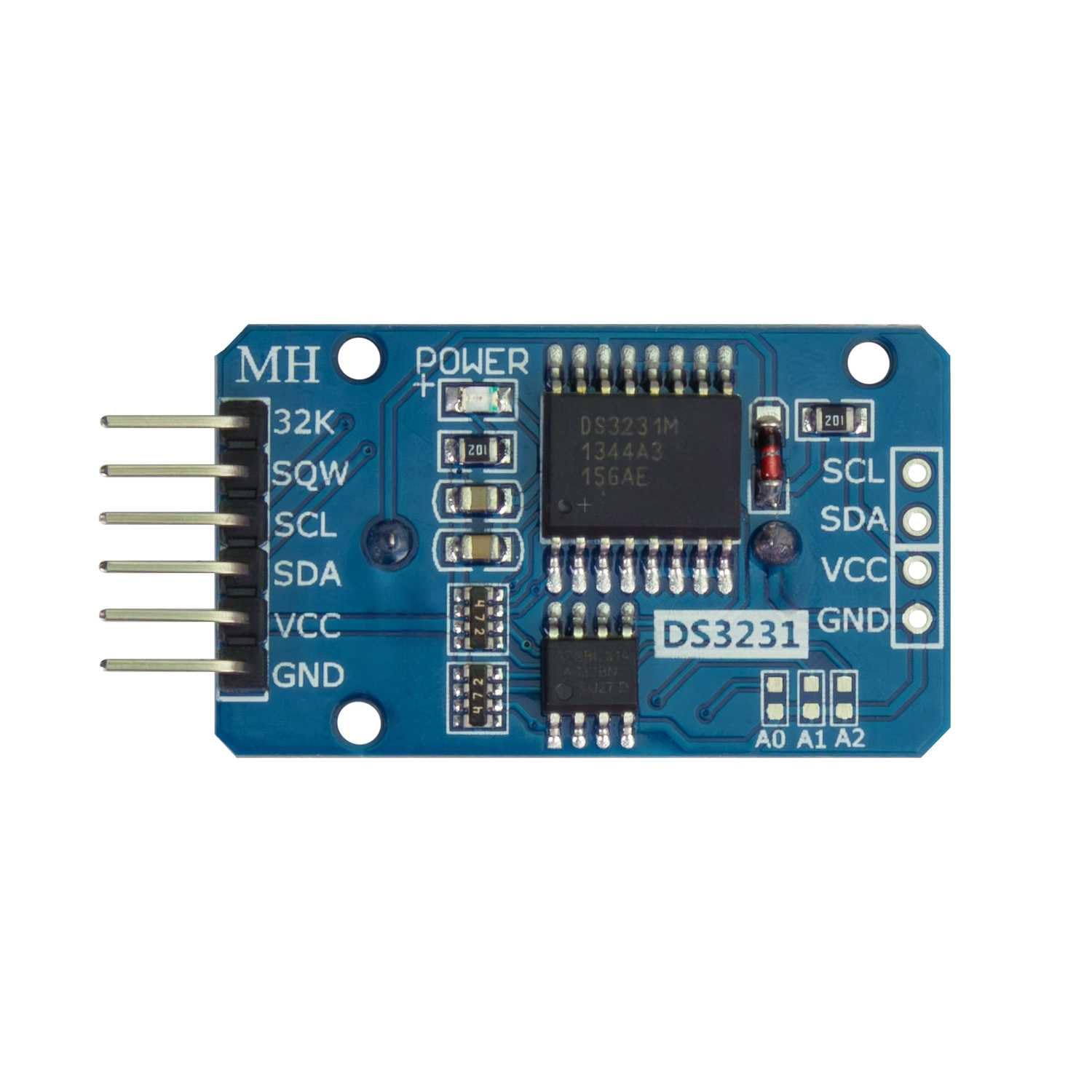 OcioDual Modulo di Precisione DS3231M Orologio in Tempo Reale Real Time Clock RTC AT24C32 I2C Compatibile con Raspberry