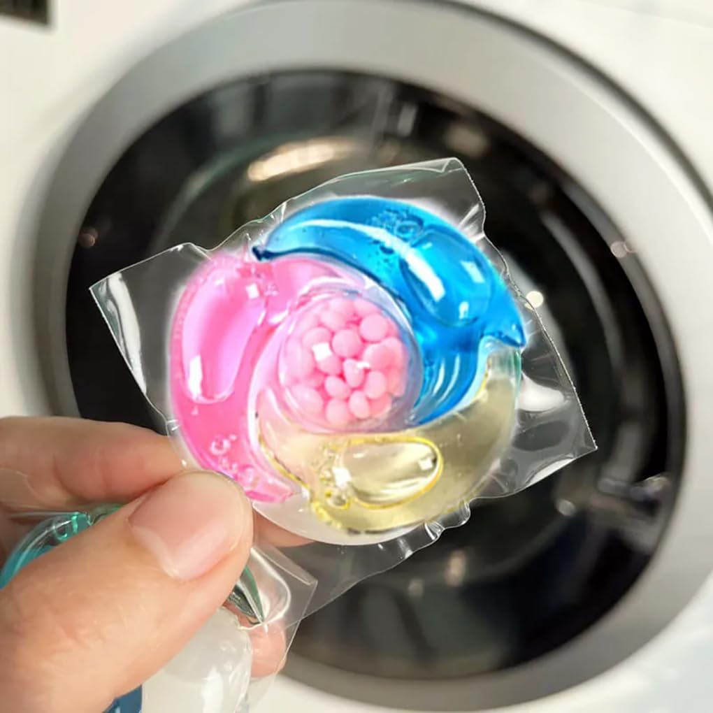 BELARO 5 in 1 laundry pods for washing machine suitable for Front/Top Load Semi-automatic Detergent pods for washing machine Super Laundry Cleaning Tablets, Odor, Stain Remover (30) 2