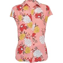 Loft Ann Taylor Outlet Womens Floral Dolman Cap Sleeve Blouse