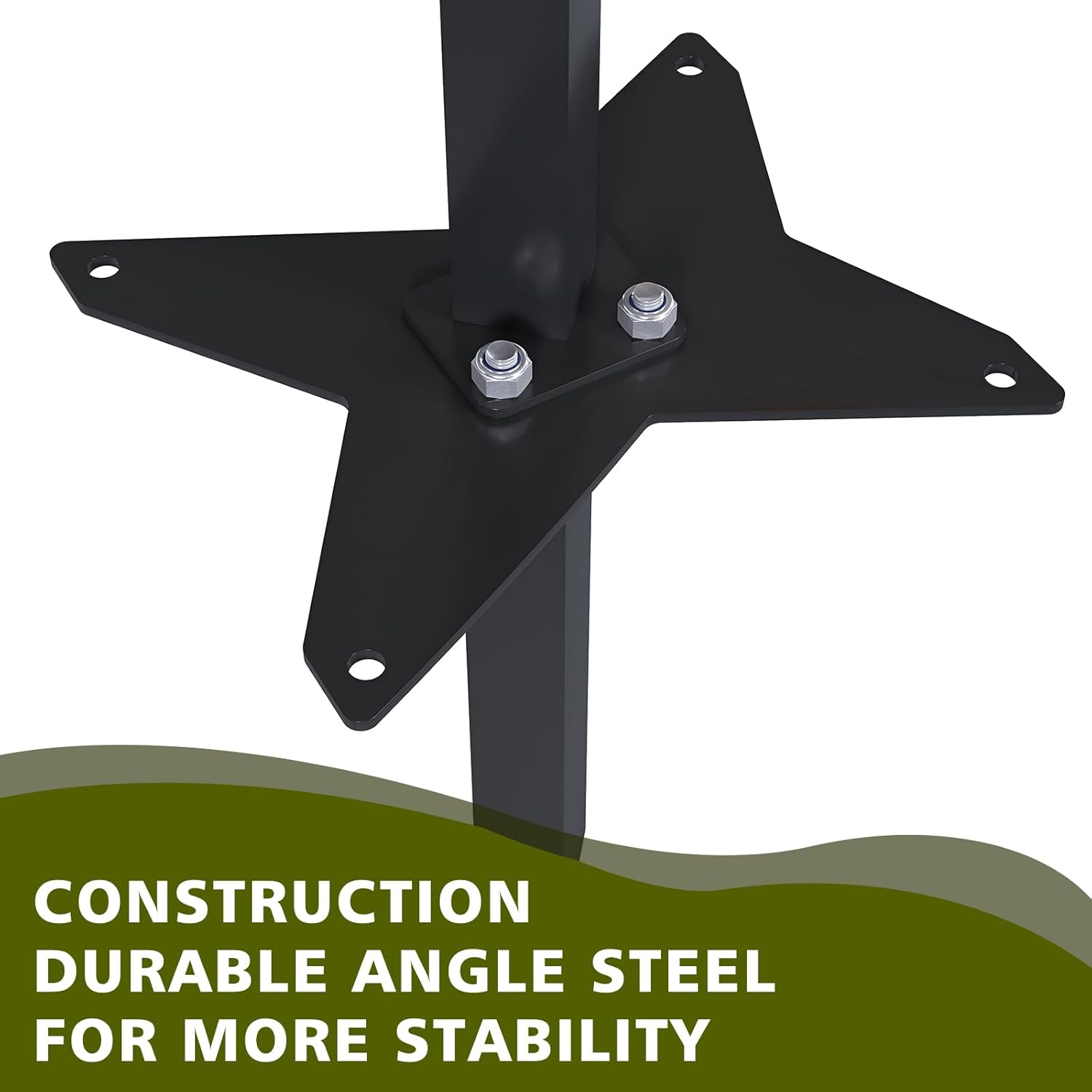 Dueling Tree Target Kit for .22 Rimfire, Metal Shooting Target with Ground Insertable Design, Suitable for .22 Rifles and Handguns Shooting Practice