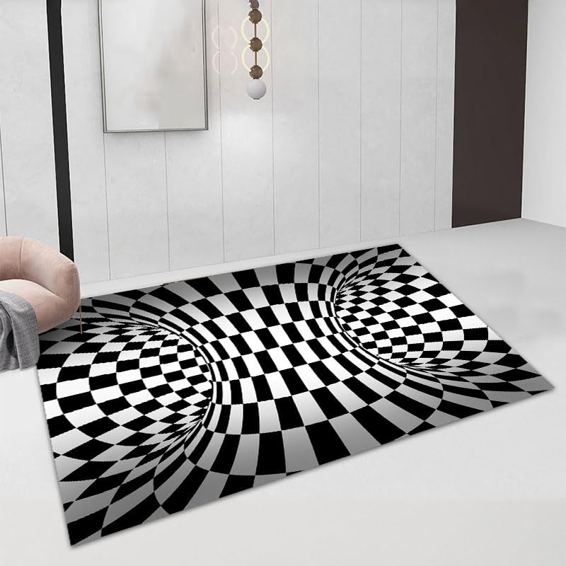 Tapis Polyester à effet visuel pour dynamiser un couloir ou une entrée sombre