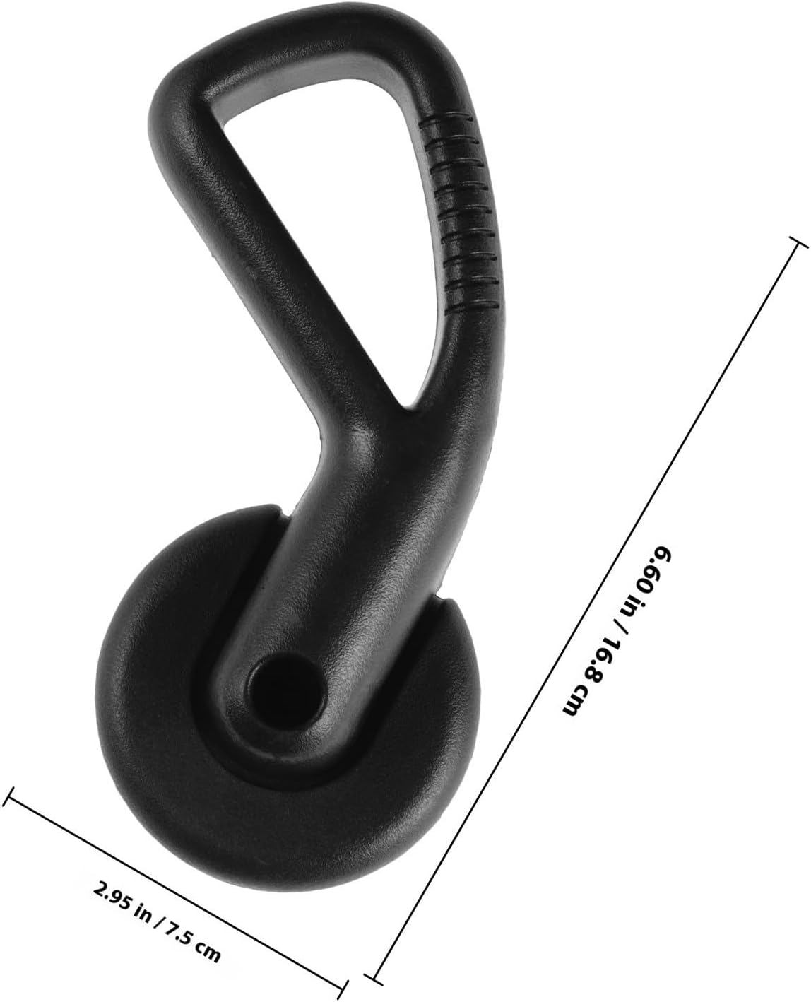 Auto Seat Adjustment Lever for Car Front Left Driver Side, Black Abs Plastic Seat Adjuster Handle with Accurate Adjustment and Ergonomic Design for Vehicle Seating