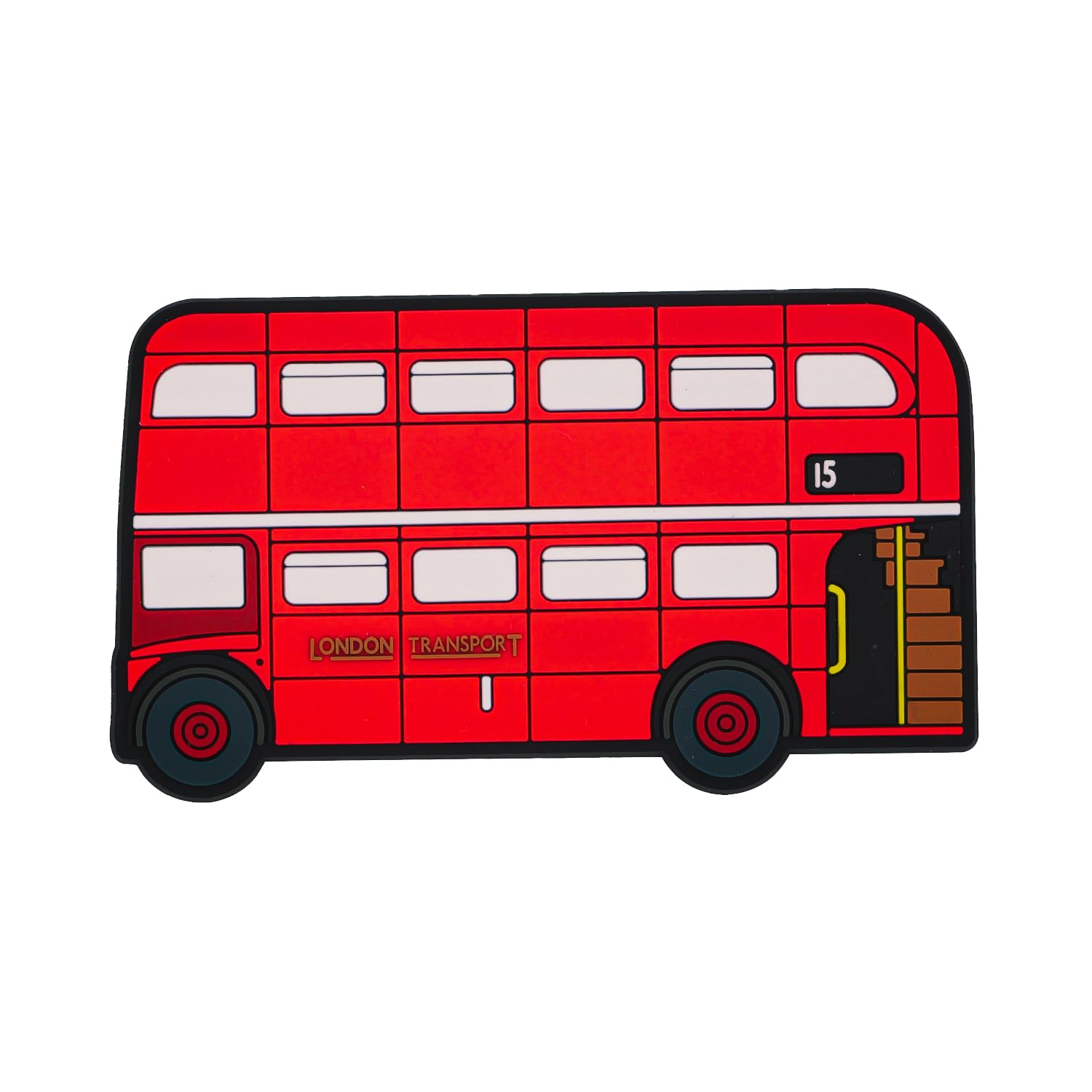 The London Toy Company Red London Bus Fridge Magnet - Iconic British Souvenir Gift For Adults And Kids