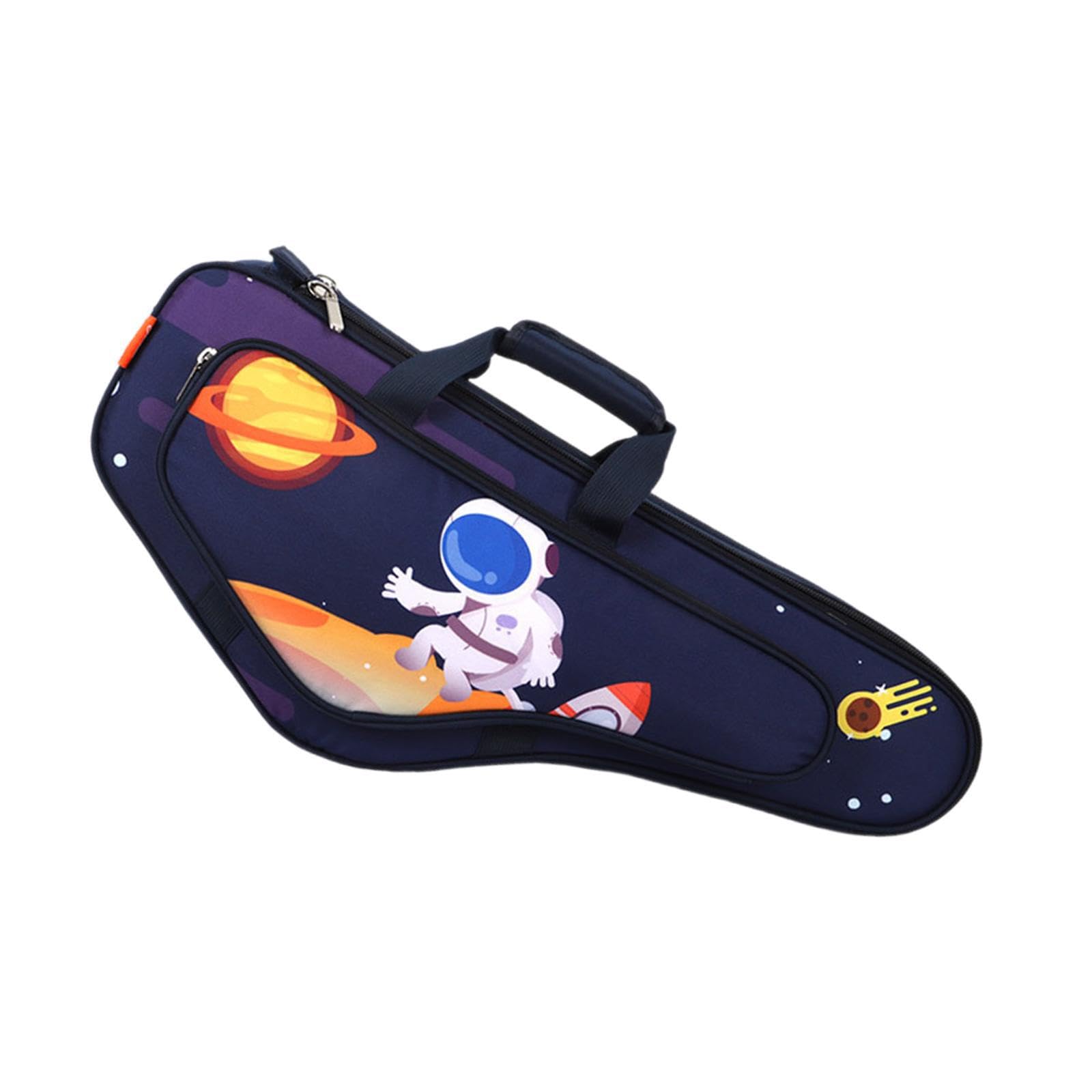 budiniao Zaino per sassofono con maniglia, borsa leggera per il trasporto, facile da trasportare ovunque, da indossare a tracolla o come zaino. La custodia per sassofono è
