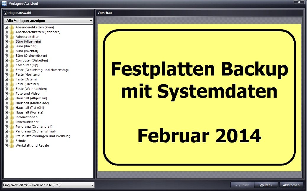 Etiketten Druckerei 8