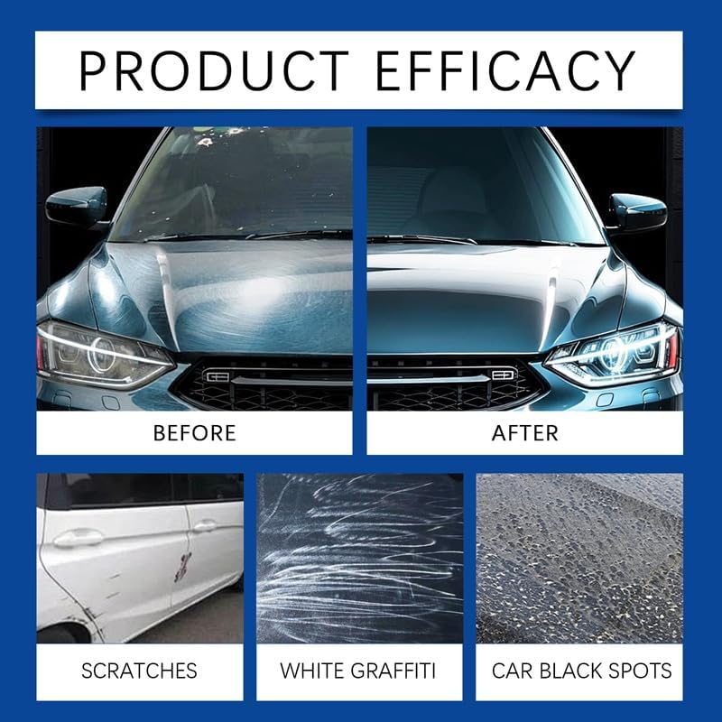 Quick Effect Coating Agent for Car, 2026 New Car Coating Spray, All-in-One Waterless Wash & Scratch Repair, Persistent Type Fast Coatin Protection (2PCS) — view 5