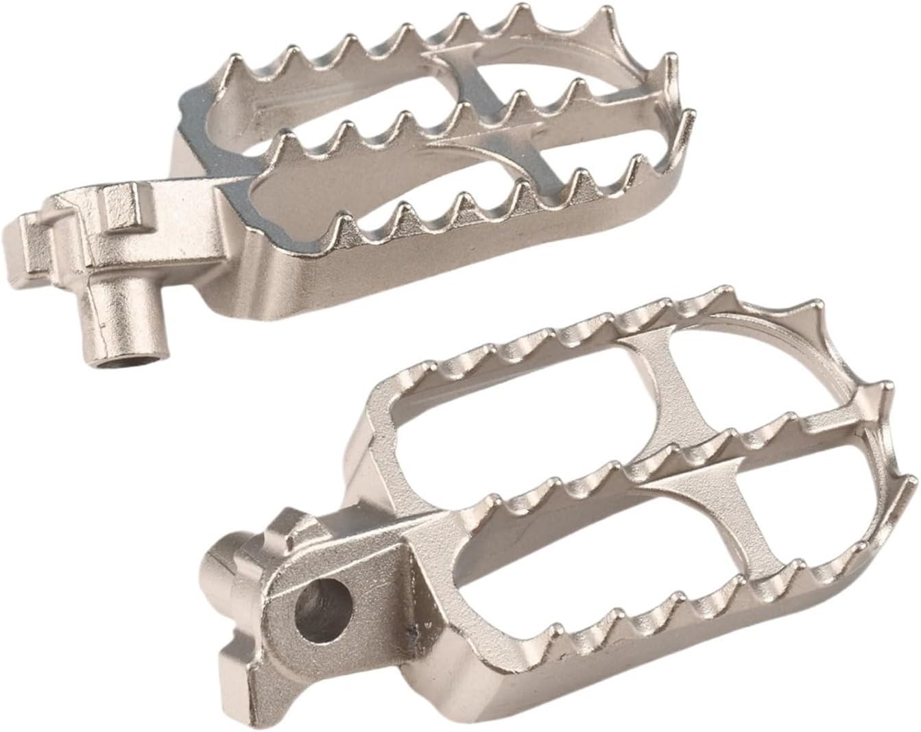 WR YZ 65 85125 250 250F 450F 125X 250X 250FX 450FX Motorcycle Stainless Steel Footrest Floor Boards Footpegs Rests Pedals