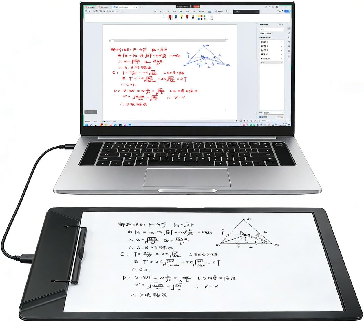Tableta digitalizadora Havapen A406 para escritura y dibujo